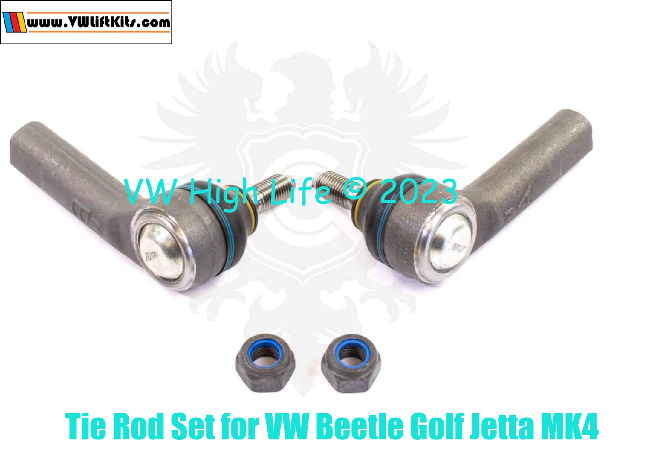 Tie Rod End Set for MK4 VW Beetle Golf Jetta
